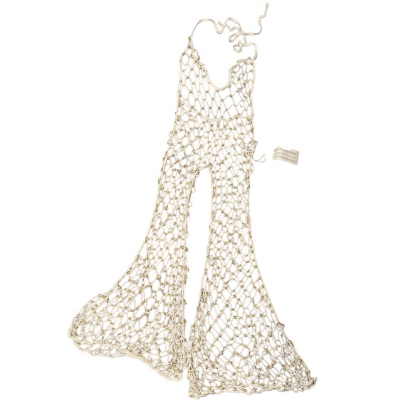 NWT Andi Bagus x Naked Tiger Jagger Jumpsuit White S/M - Picture 4 of 9